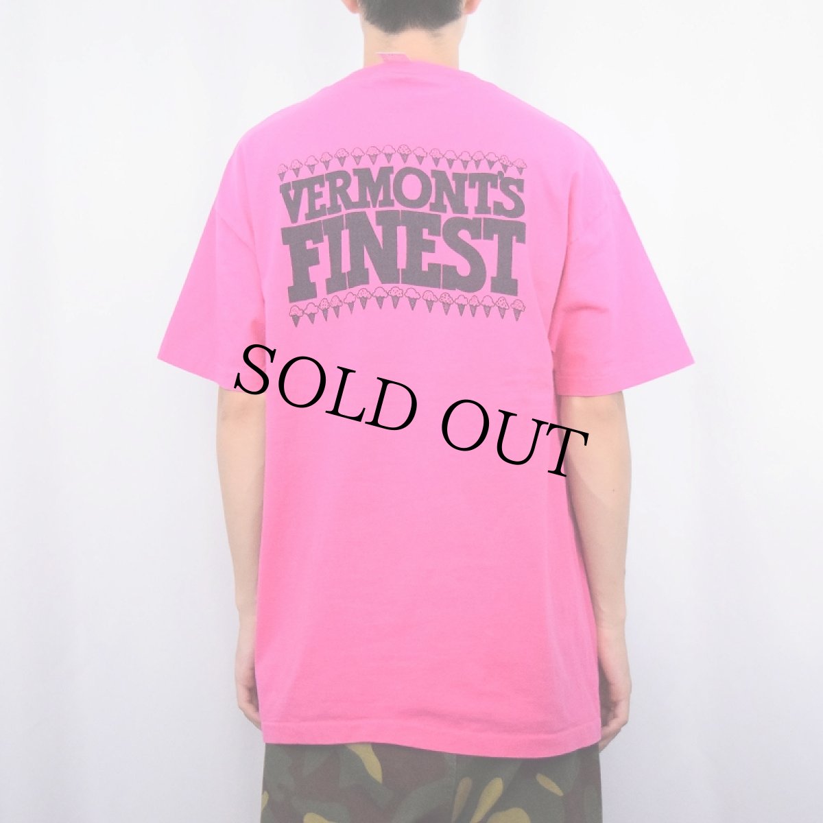 画像3: 90's BEN&JERRY'S USA製 "Woody Jackson" 企業プリントTシャツ XL (3)