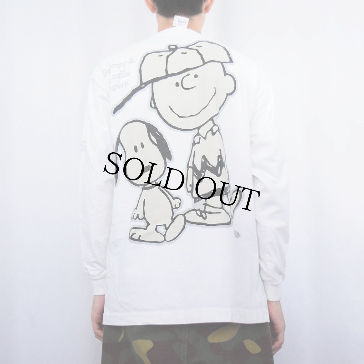 画像3: SNOOPY & Charlie Brown キャラクタープリントロンT (3)