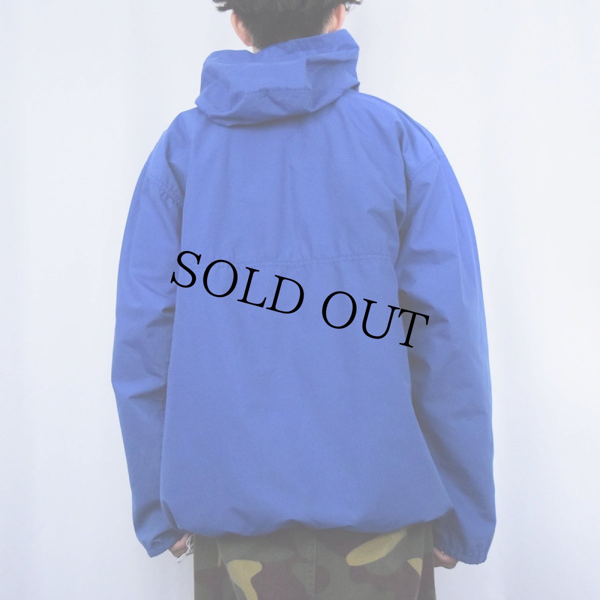 画像3: 80's Patagonia "nouveau new monde world" アノラックパーカー L (3)