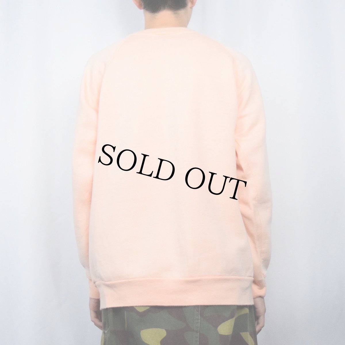 画像3: 80's "MICKEY MOUSE & MINNIE MOUSE" 黒人ミッキー キャラクターパロディ プリントスウェット XL (3)