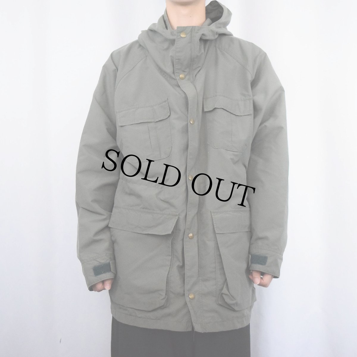 画像2: 80's L.L.Bean USA製 "BAXTER STATE PARKA" ナイロンマウンテンパーカー KHAKI (2)