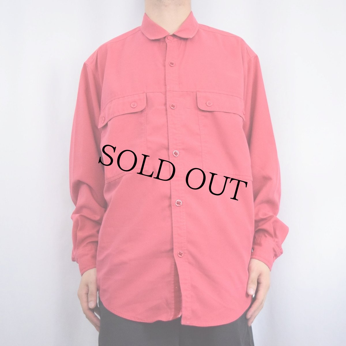 画像2: 90's Patagonia ワークシャツ L (2)