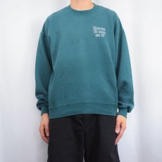 画像3: 【SALE】 90's USA製 "enviro-tech international" テック企業プリントスウェット XL (3)