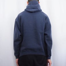 画像3: Caffeine Culture 3Dエナメルプリント スウェットフーディー NAVY  (3)