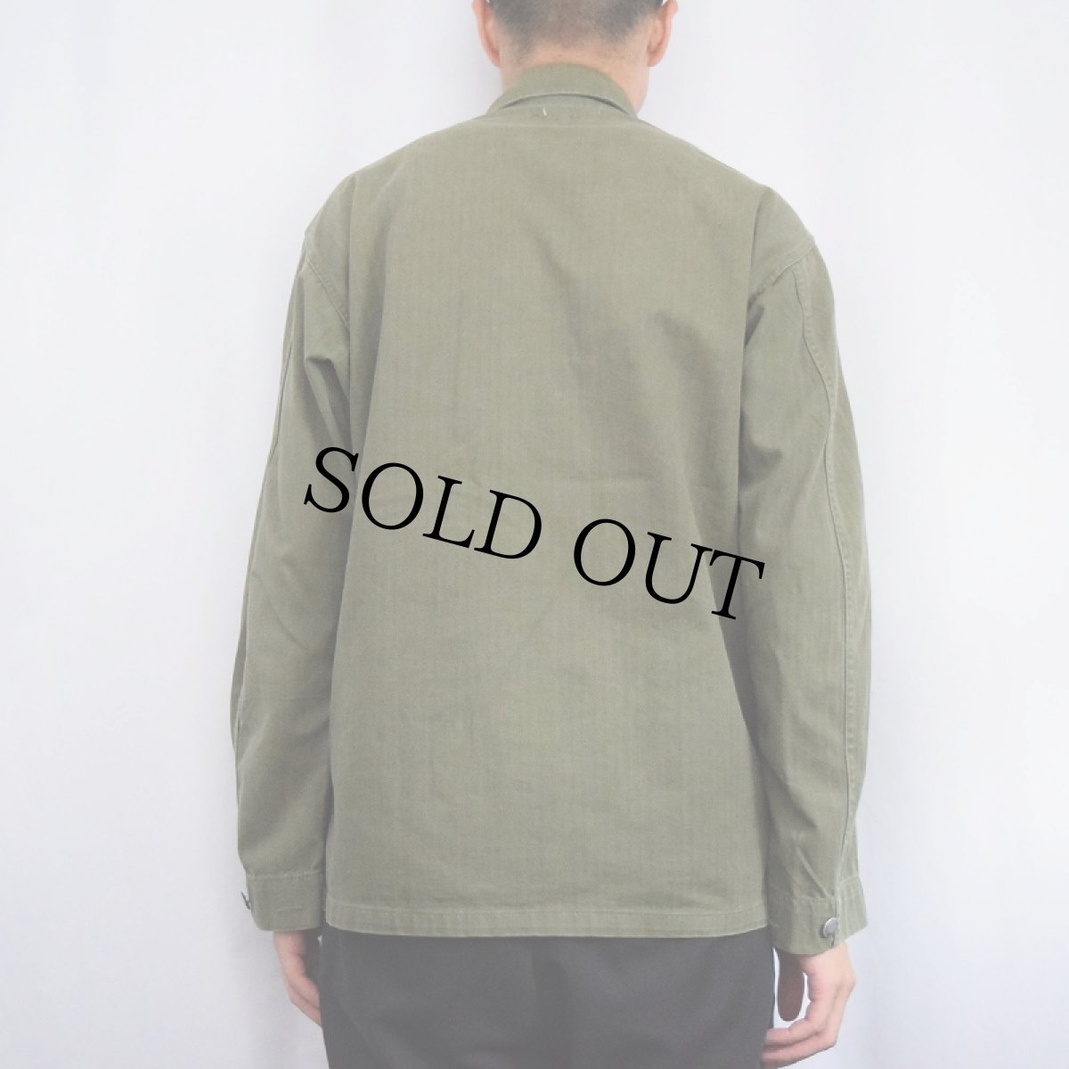 画像3: 40's U.S.ARMY M-43 HBTジャケット (3)