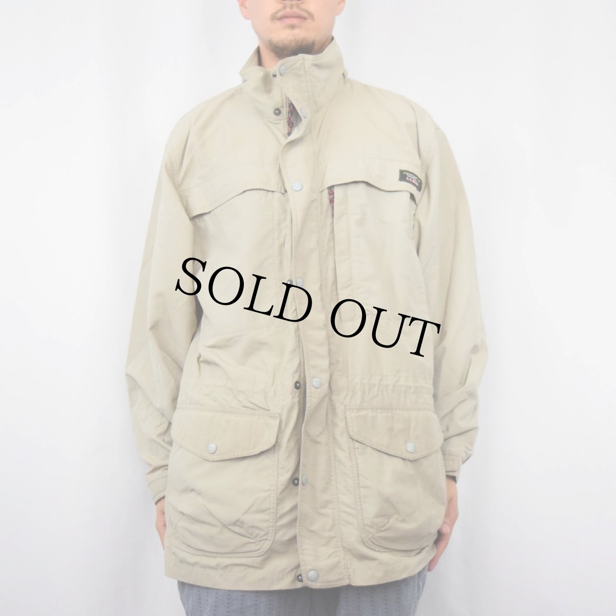 画像2: 〜90's L.L.Bean ナイロンマウンテンパーカー L (2)