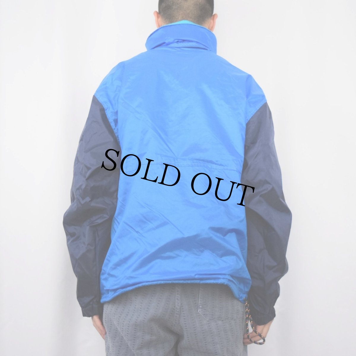 画像3: 90's GERRY ナイロンアノラックパーカー L (3)