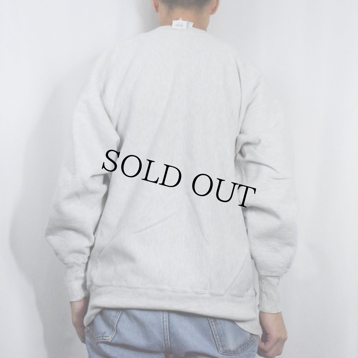 画像3: 90's Champion REVERSE WEAVE "MAINE-ENDWELL XXL WRESTLING" プリントスウェット XXL (3)