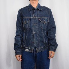 画像2: 2000's Levi's 70600 デニムジャケット L (2)