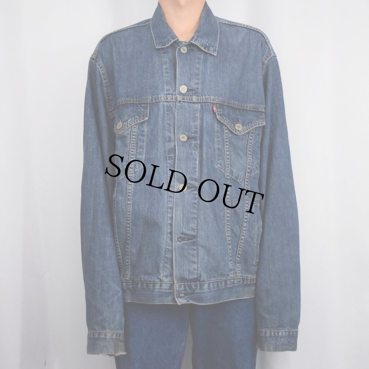 画像2: 2000's Levi's 72510 デニムジャケット XL (2)