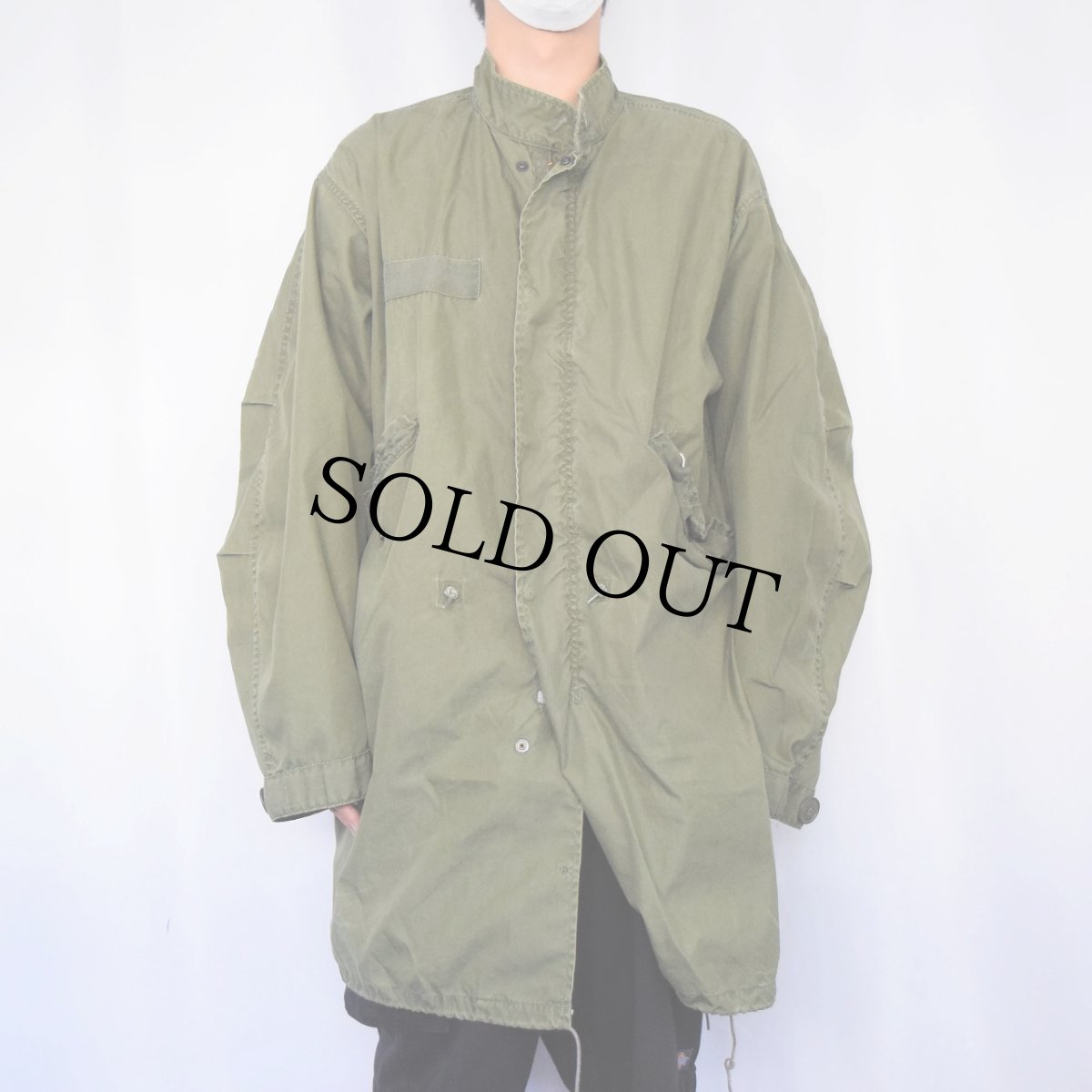 画像2: 80's U.S.ARMY M-65 モッズコート SMALL (2)