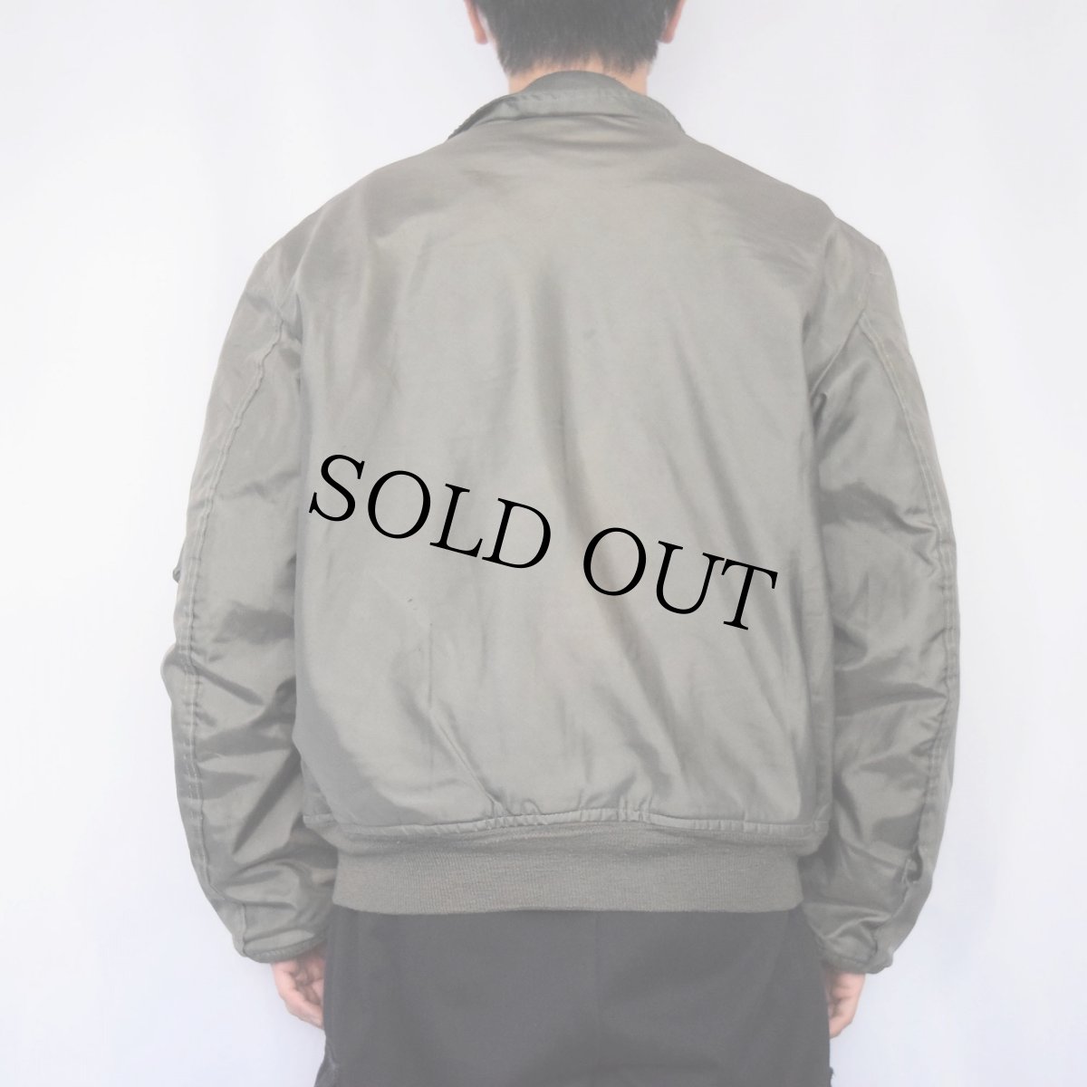 画像3: 80's U.S.AIR FORCE CWU-36/P "TYPE B" フライトジャケット (3)