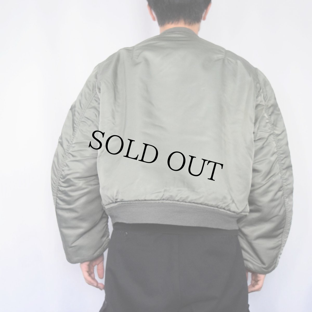 画像4: 70's U.S.AIR FORCE "MA-1 E-TYPE" フライトジャケット (4)