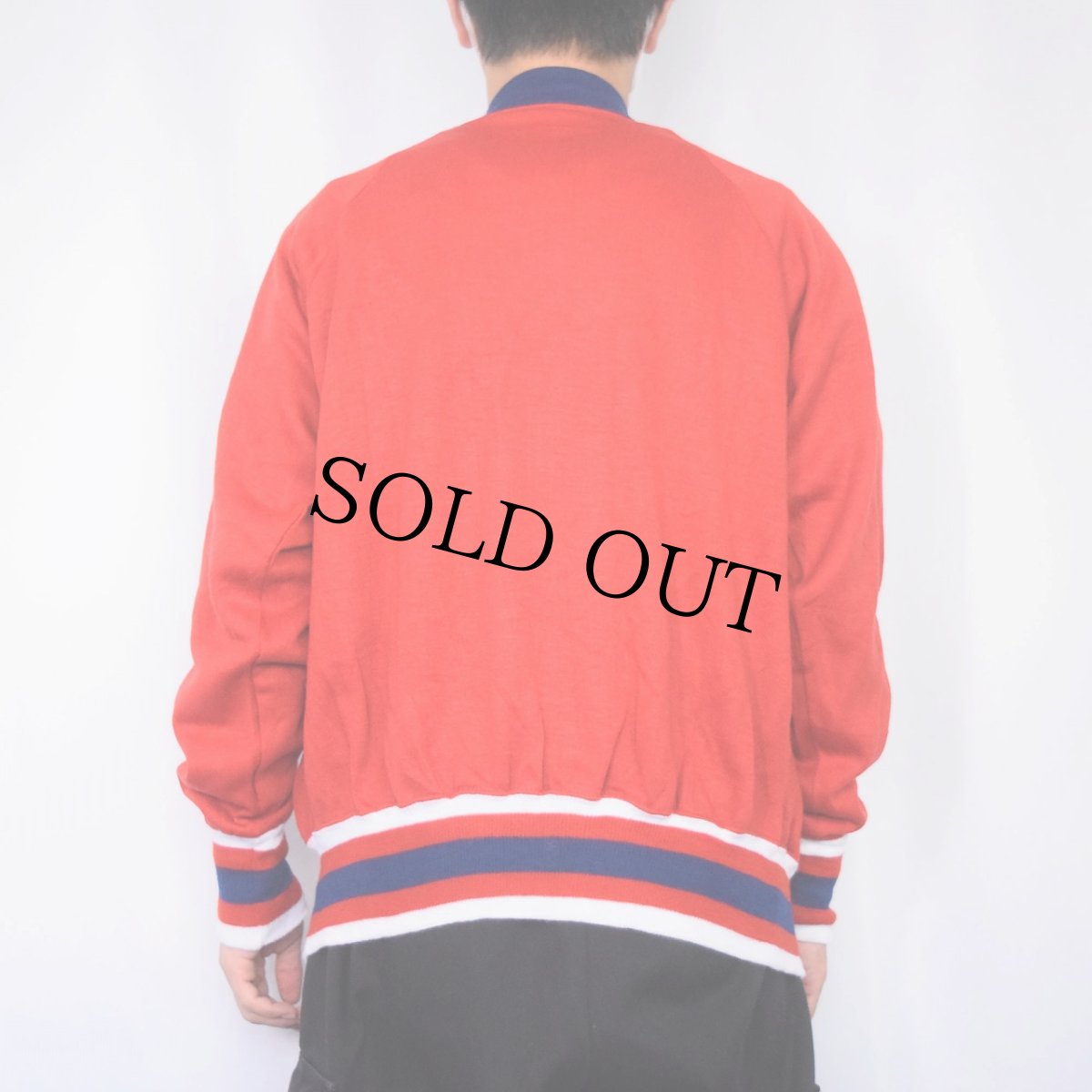 画像3: 70's〜 裏起毛 スウェットスタジャン XL (3)