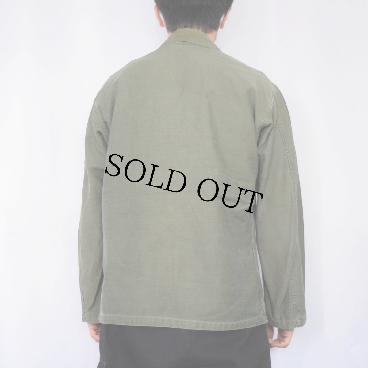 画像3: 50's U.S.ARMY ユーティリティシャツ 1st初期 SMALL (3)