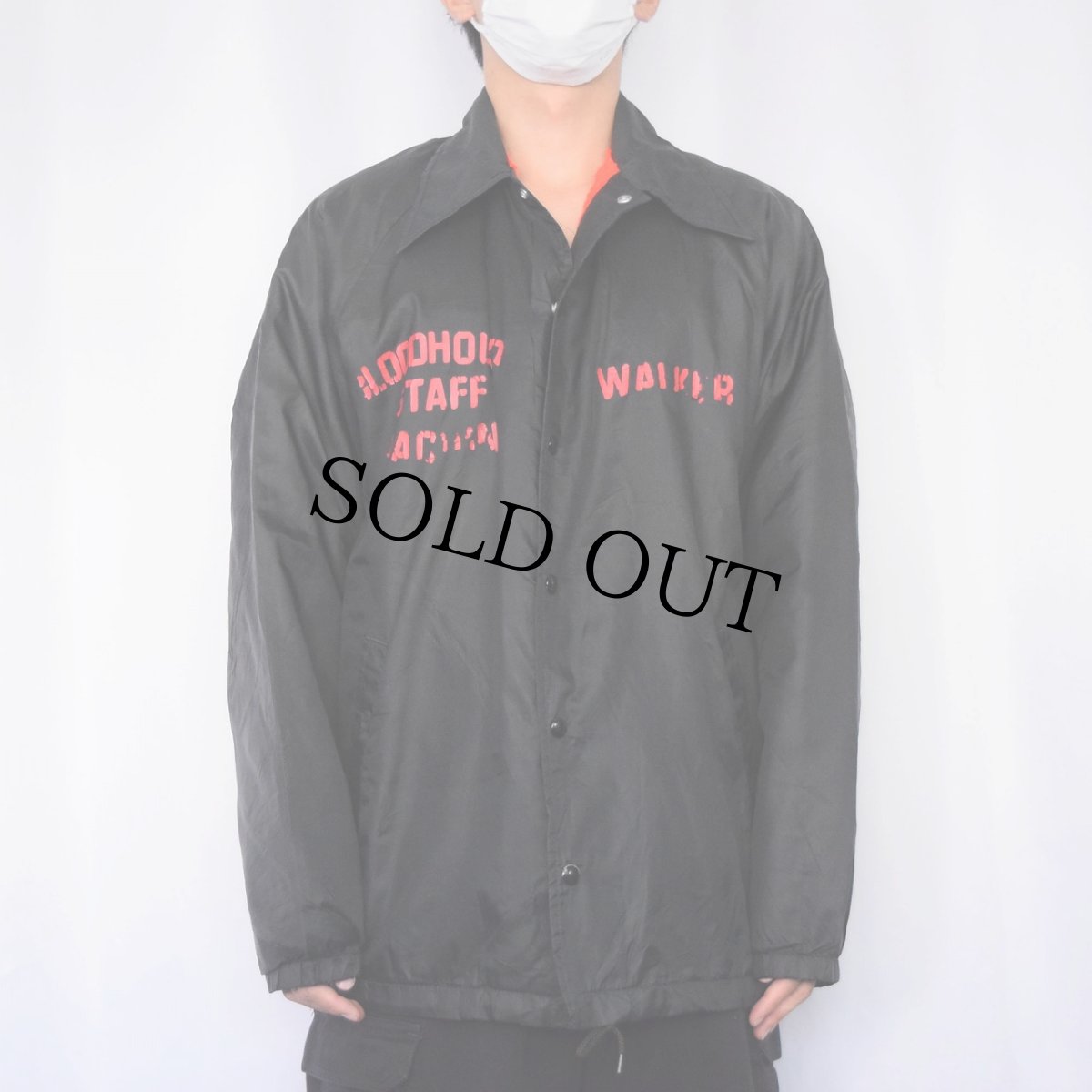 画像4: 70〜80's  裏ボア コーチジャケット BLACK (4)