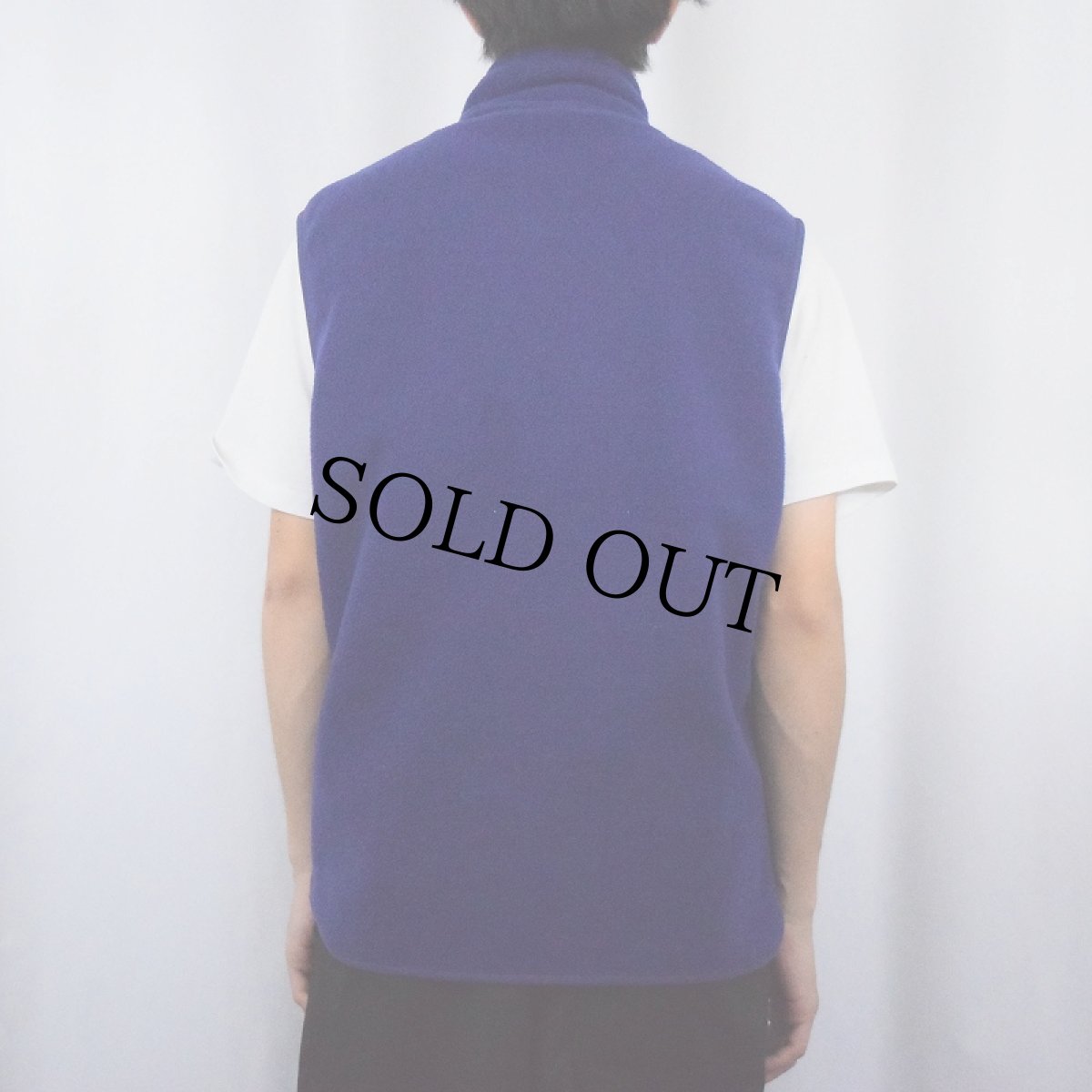 画像3: 90's Patagonia フリースベスト M (3)