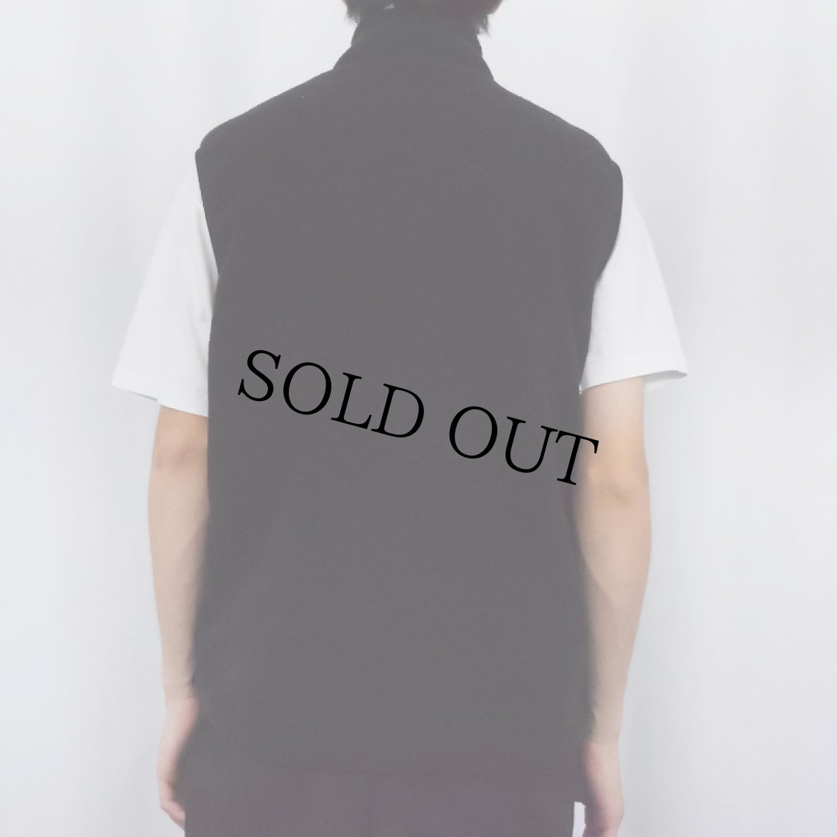 画像3: 90's Patagonia フリースベスト BLACK M (3)