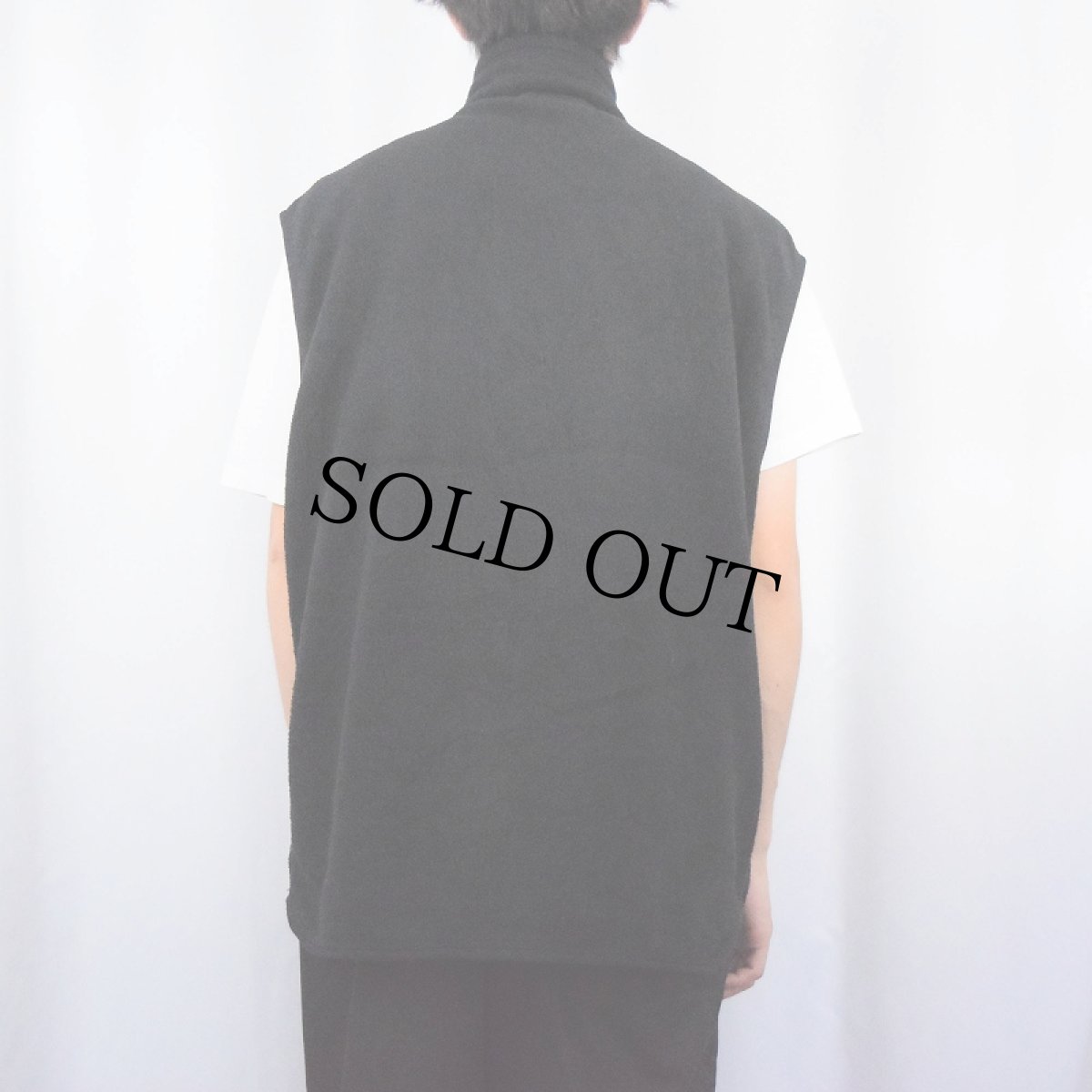 画像3: 90's Patagonia USA製 雪なしタグ フリースベスト BLACK XL (3)