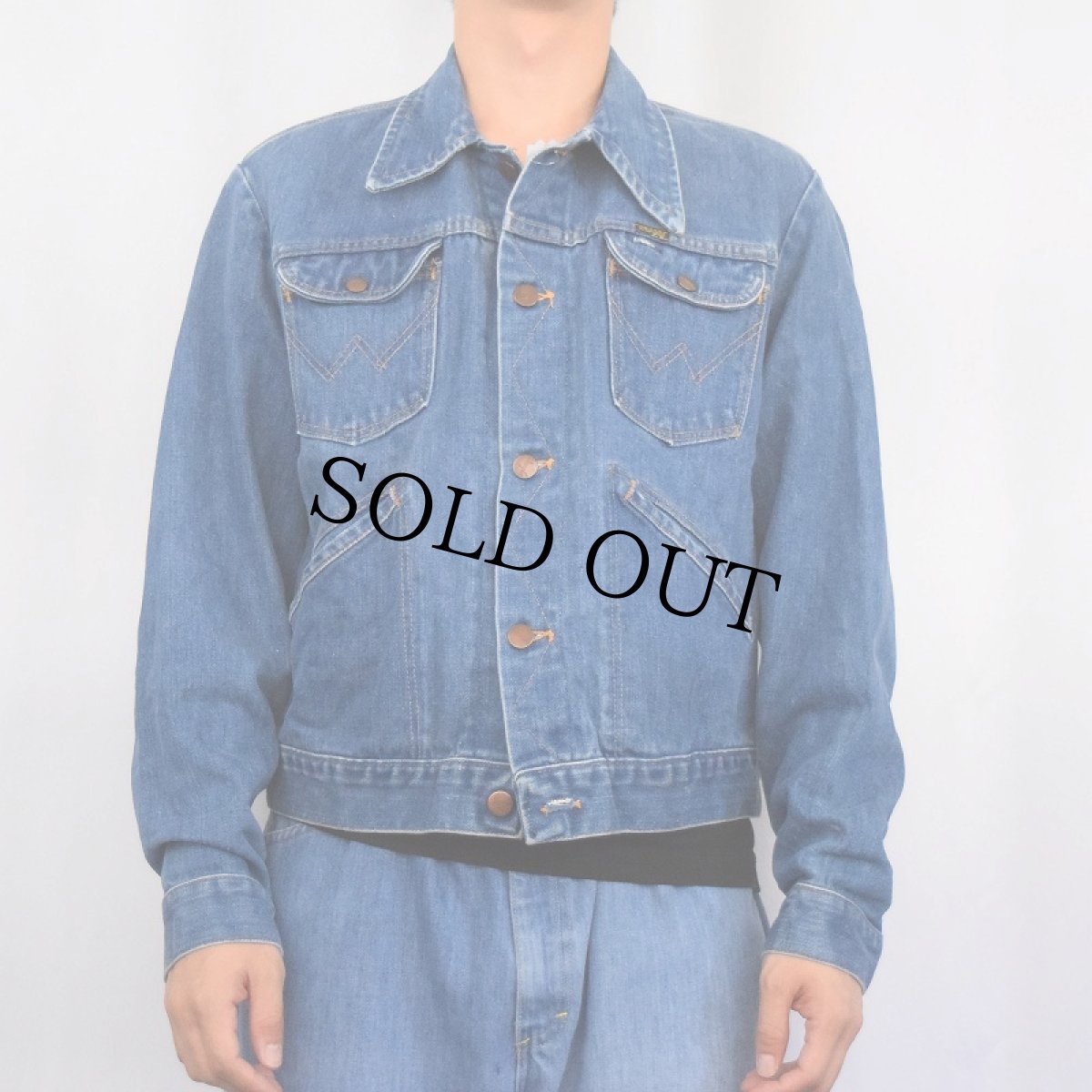 画像2: 70's Lee 101-J USA製 デニムジャケット (2)