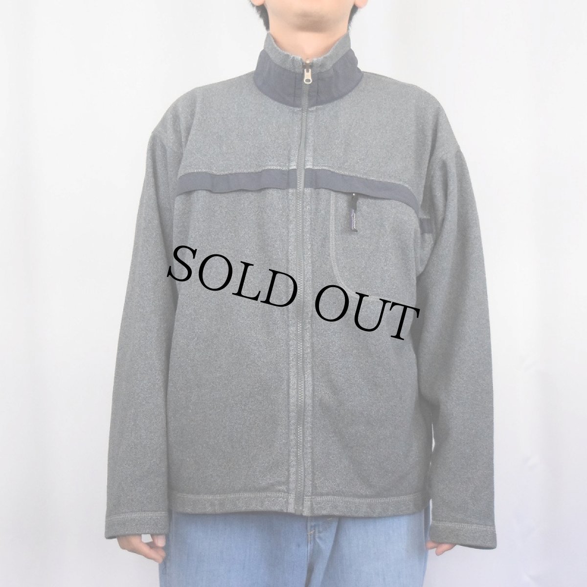 画像2: 2000's Patagonia USA製 シンチラ フリース ベースンジャケット M (2)