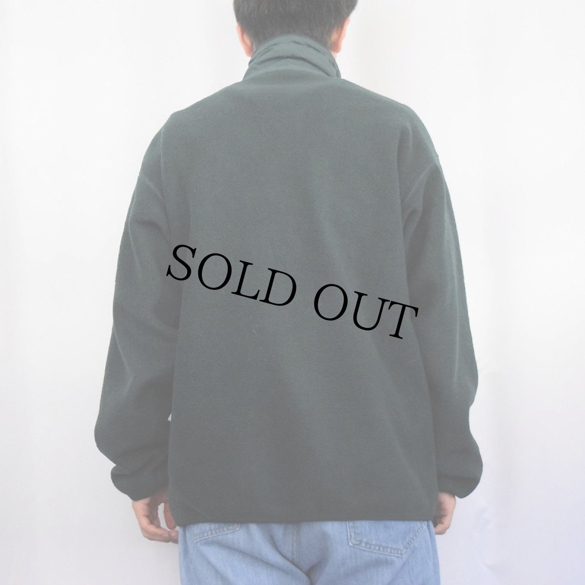 画像3: 90's Patagonia USA製 シンチラ フリースジップジャケット GREEN L (3)