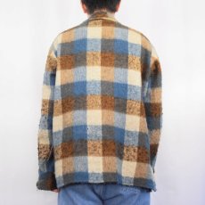 画像3: 70's Regent ブロックチェック柄 ウールジャケット (3)