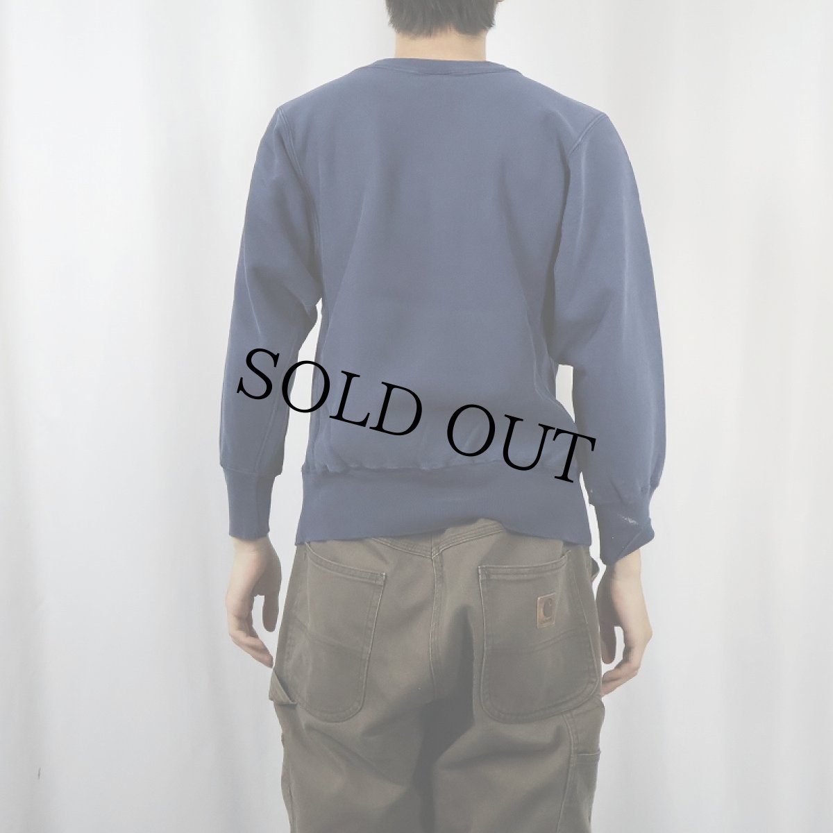 画像3: 80's Champion REVERSE WEAVE USA製 トリコタグ "PENNSYLVANIA" プリントスウェット NAVY S (3)