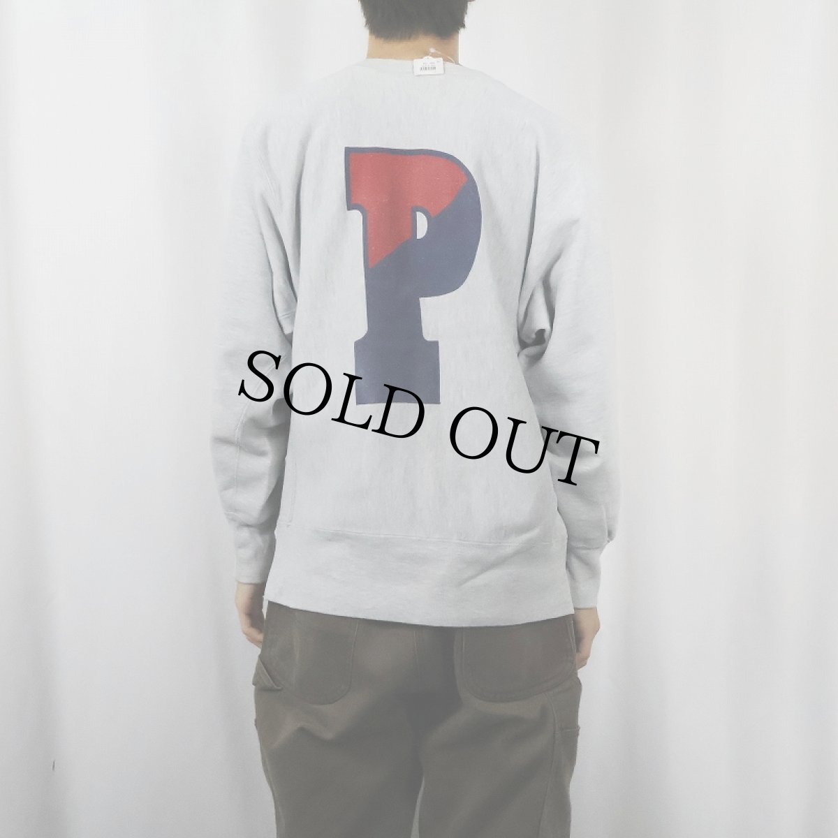 画像4: 90's Champion REVERSE WEAVE USA製 "PENNSYLVANIA" バックプリントスウェット L (4)