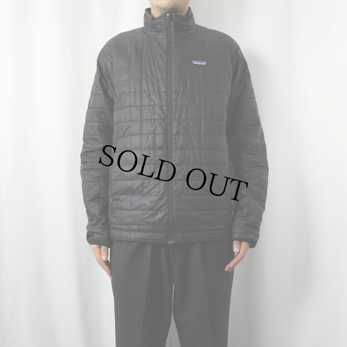 画像2: 2015AW Patagonia ナノパフジャケット BLACK L (2)