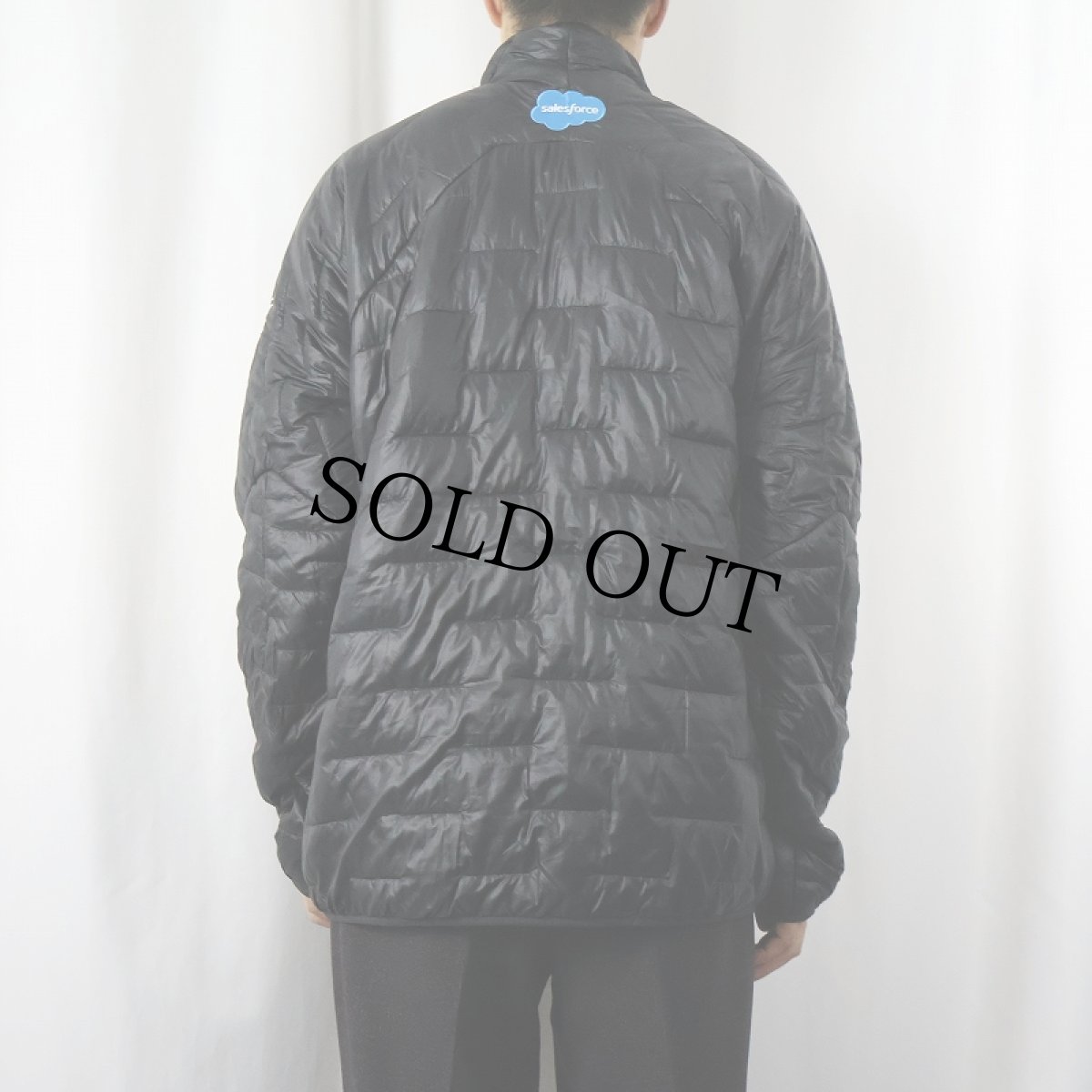 画像3: 2019AW Patagonia 刺繍付き マイクロパフジャケット BLACK XL (3)