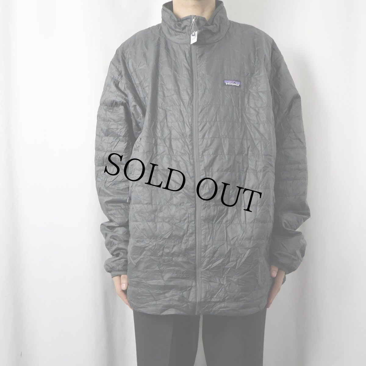 画像2: 2021AW Patagonia ナノパフジャケット GRAY (2)