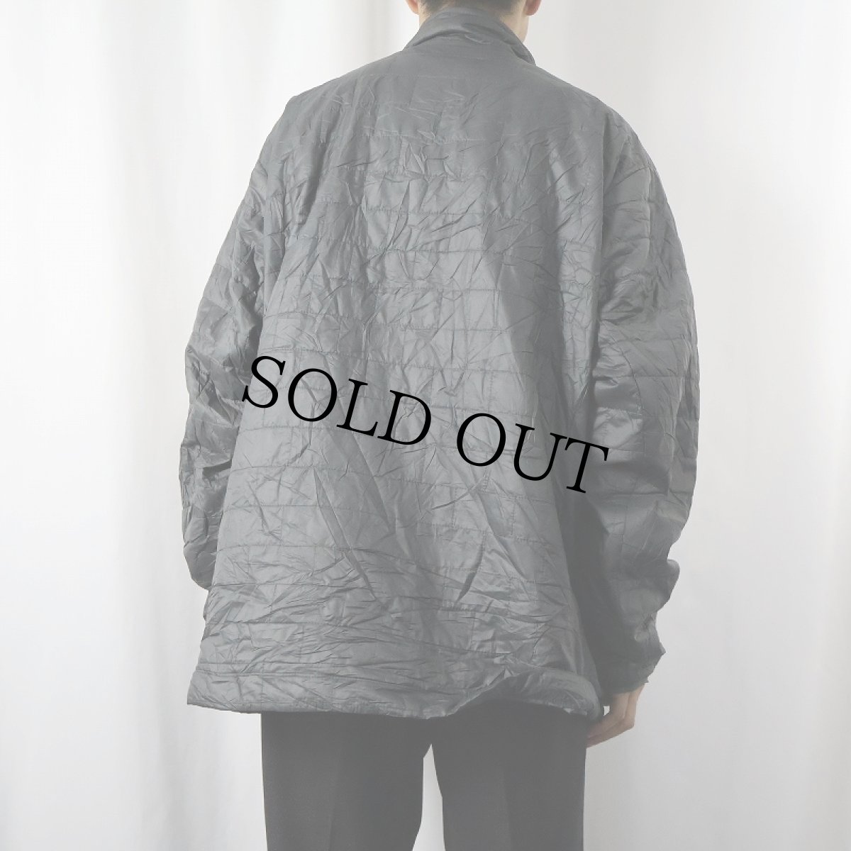 画像3: 2021AW Patagonia ナノパフジャケット GRAY (3)