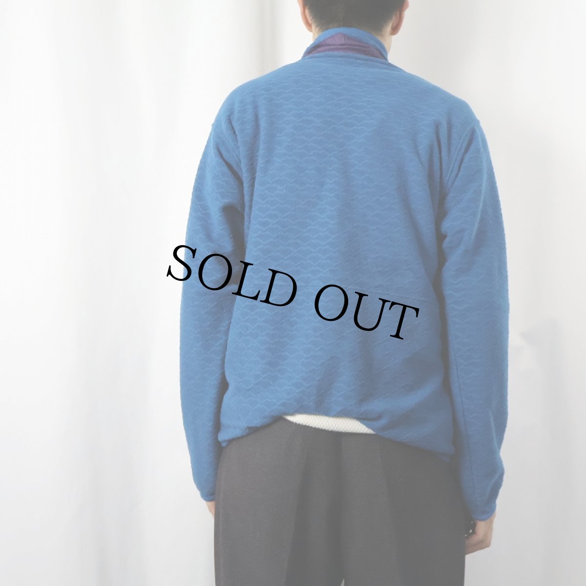 画像3: 90's Patagonia USA製 ハーフジップ フリースプルオーバージャケット L (3)