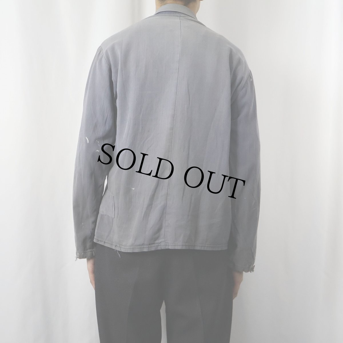 画像3: 70's〜 EURO HBTワークジャケット (3)