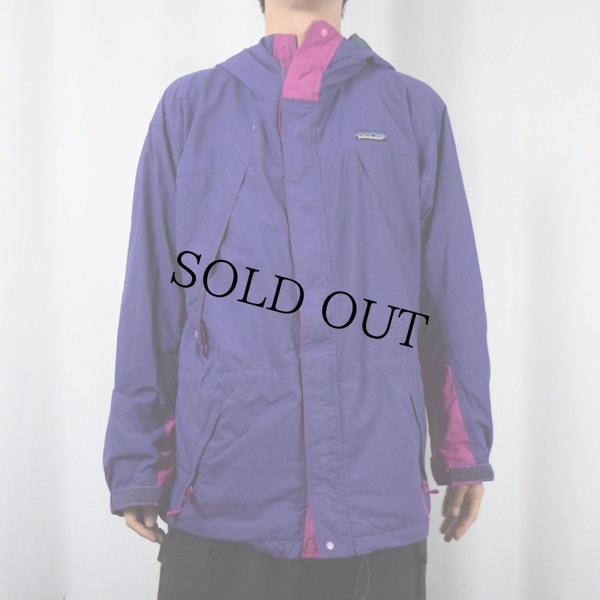 画像2: 90's Patagonia ガイドシェルジャケット S (2)