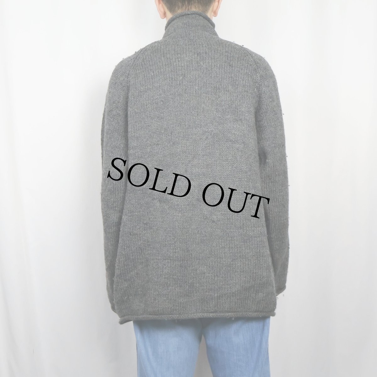 画像3: J.CREW タートルネック ウールニットセーター L (3)