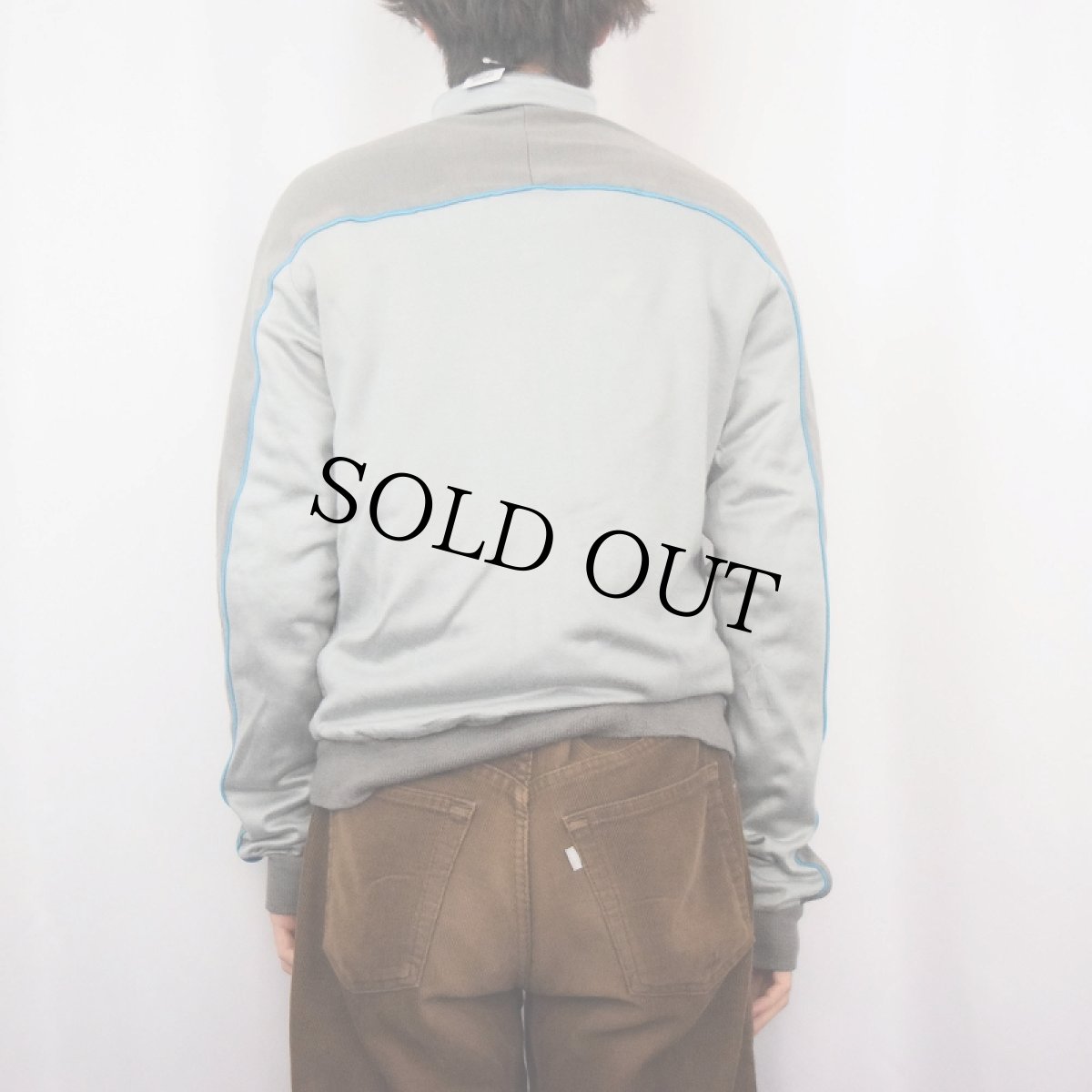 画像3: 80's NIKE 紺タグ ロゴ刺繍 トラックジャケット M (3)