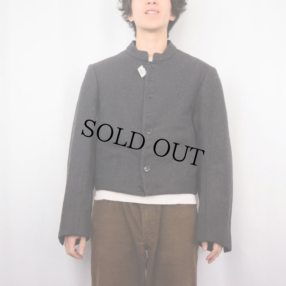 画像3: 〜70's CANADIAN OPERA CO スタンドカラーメルトンウール コスチュームジャケット (3)