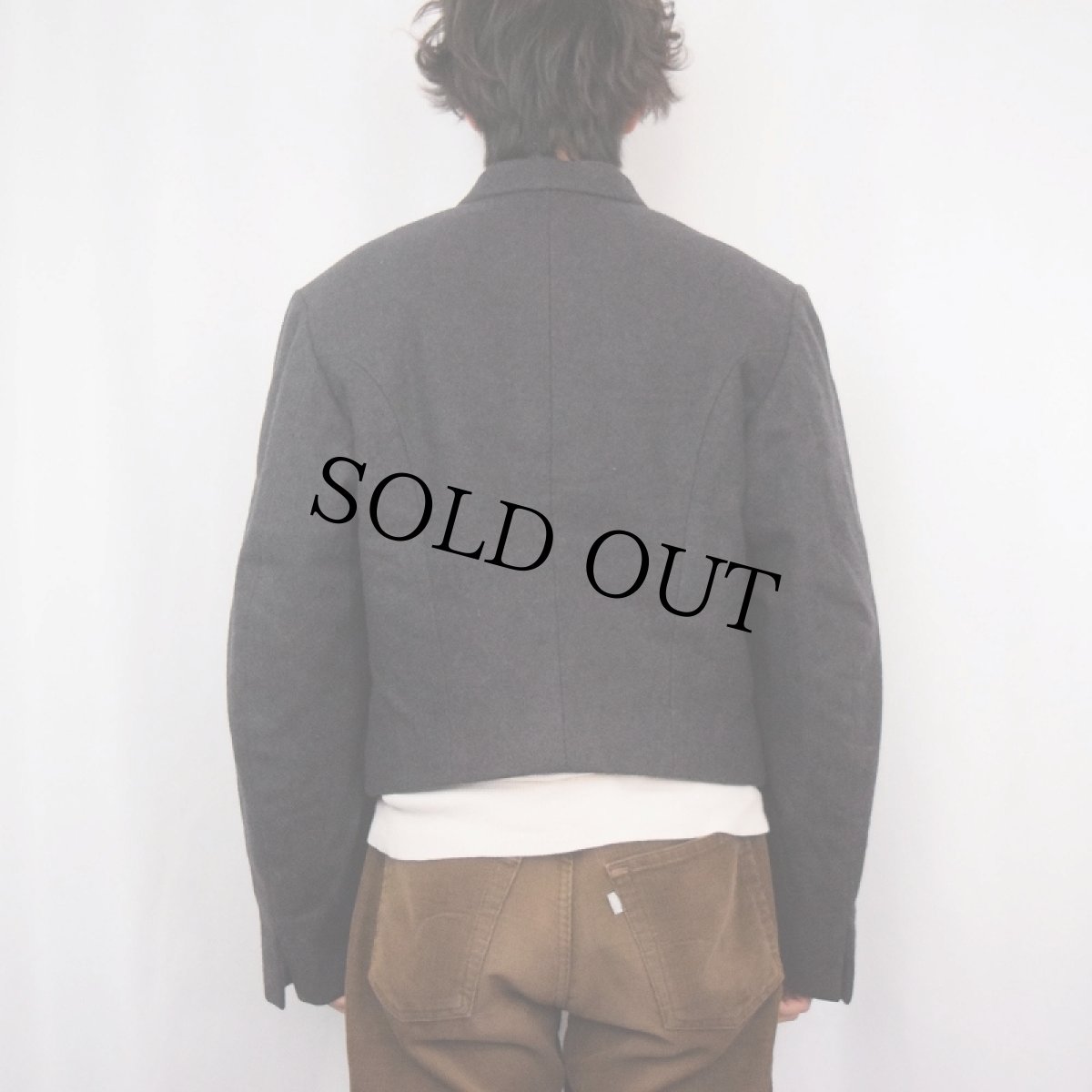 画像4: 〜70's CANADIAN OPERA CO スタンドカラーメルトンウール コスチュームジャケット (4)