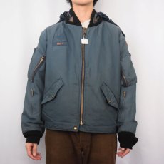 画像3: 90's ROYAL CANADIAN AIR FORCE フライトジャケット (3)