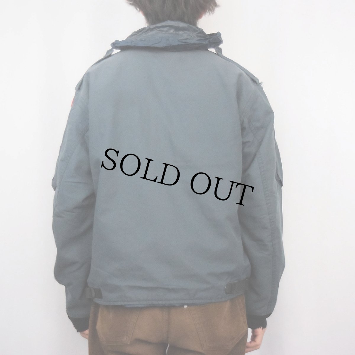 画像4: 90's ROYAL CANADIAN AIR FORCE フライトジャケット (4)