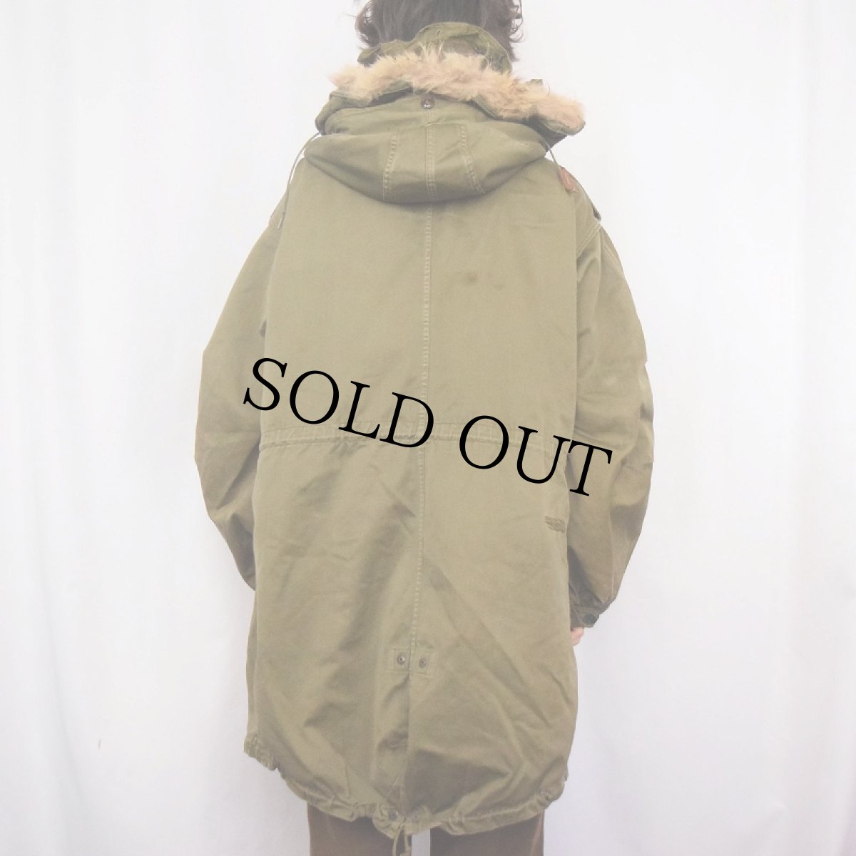 画像3: 50's U.S.ARMY M-51 コヨーテファーフード/ライナー付き モッズコート MEDIUM (3)