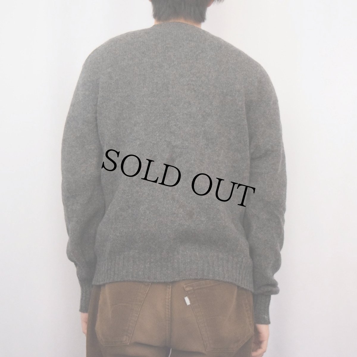 画像3: 60's McGREGOR USA製 ウール×モヘア ニットカーディガン M (3)