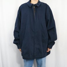 画像2: POLO Ralph Lauren ロゴ刺繍 コットンスイングトップ NAVY 3XLT (2)