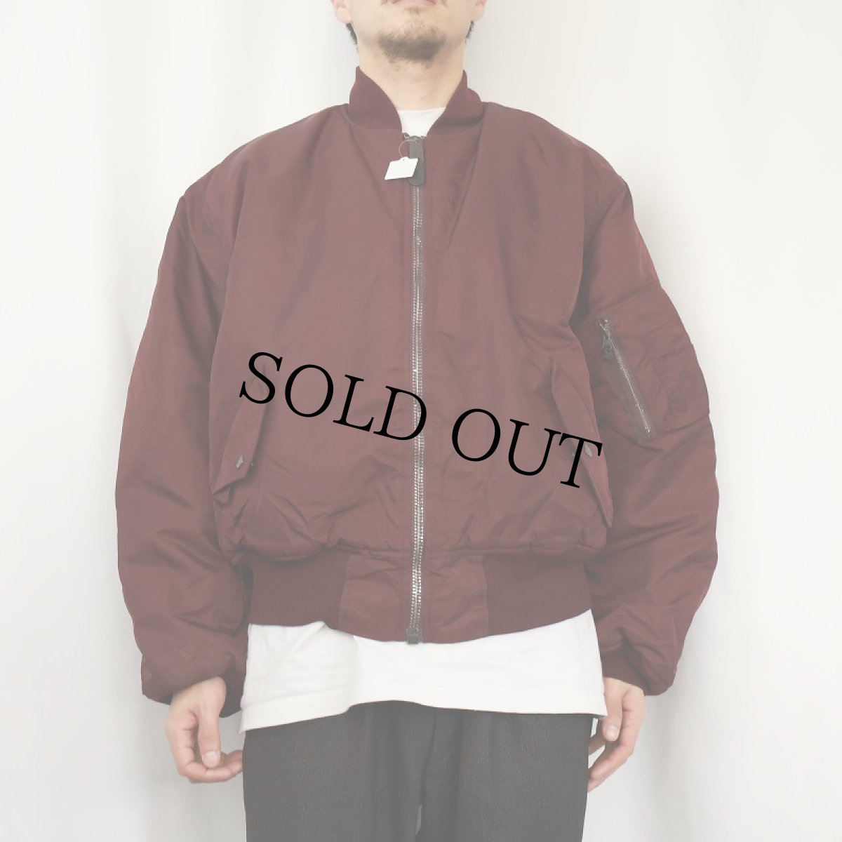 画像3: 民間品 90's Schott Bros. inc. MA-1 フライトジャケット XL (3)