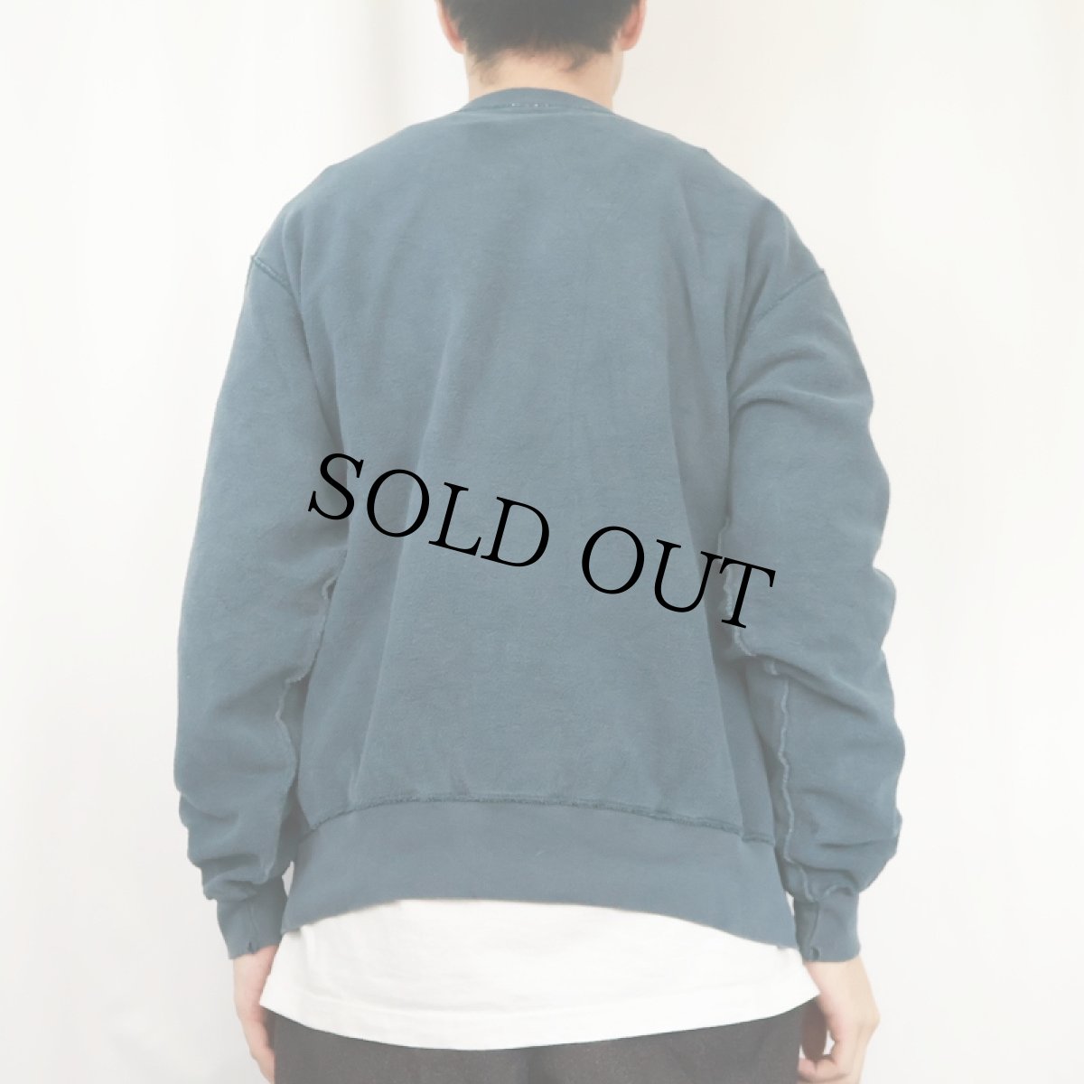 画像3: 90's〜 Champion インサイドアウトデザイン ロゴ刺繍スウェット (3)