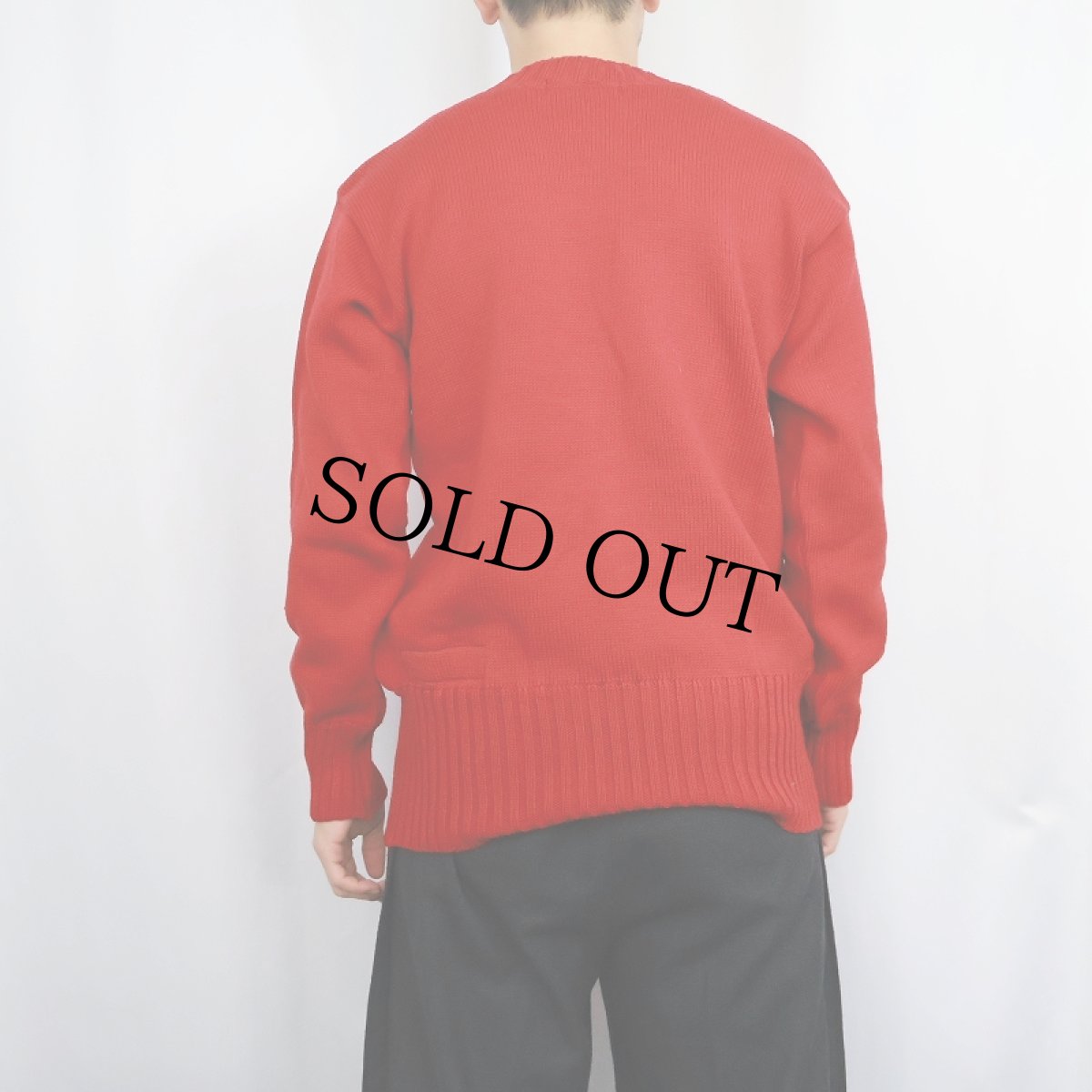 画像3: 60's Burean "1963" レタードニットセーター SIZE44 DEADSTOCK (3)