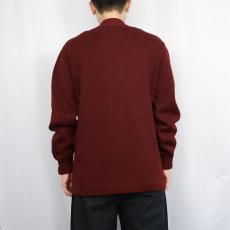 画像3: 50's ウールニットカーディガン (3)