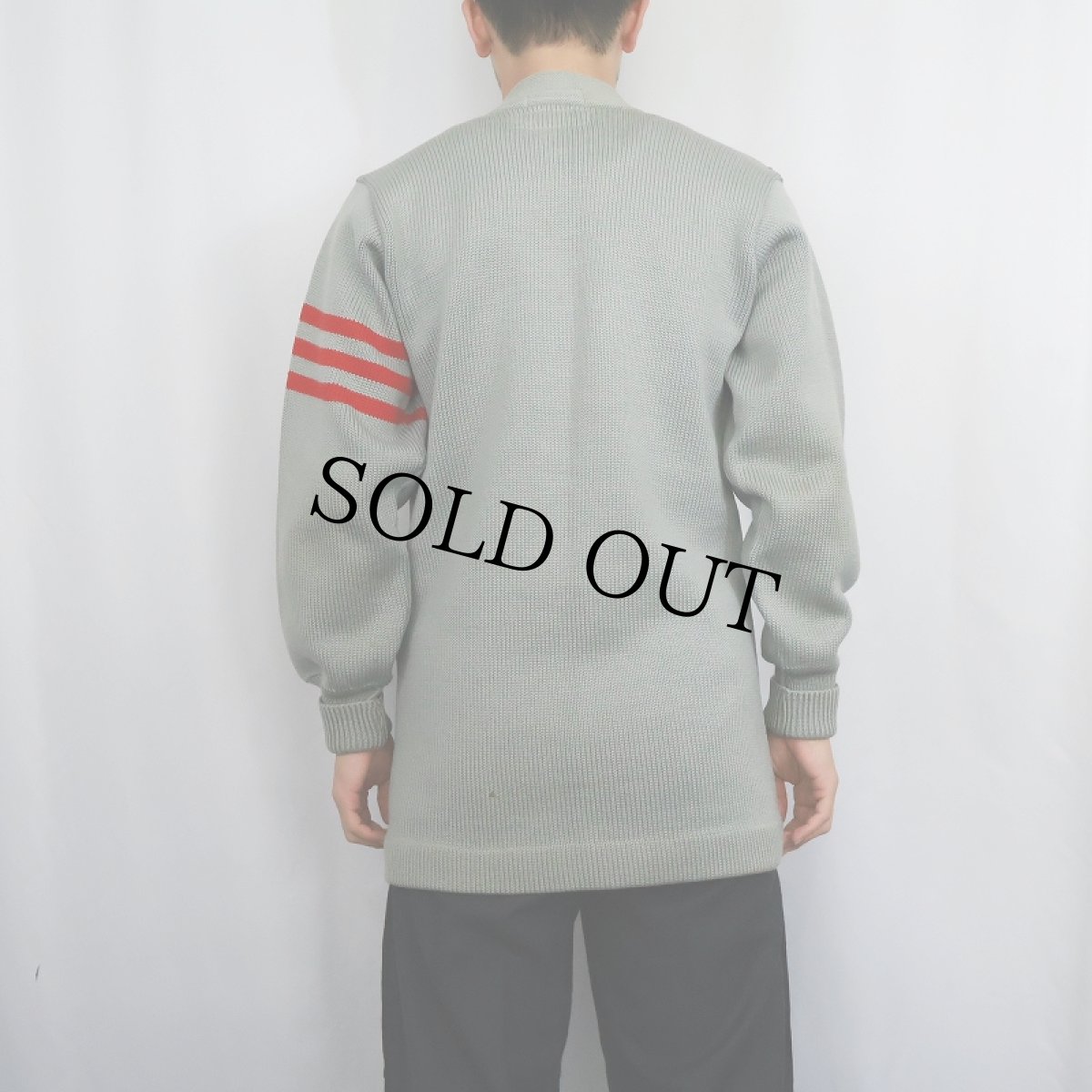 画像3: 50's Allion Award Sweater レタードニットカーディガン (3)